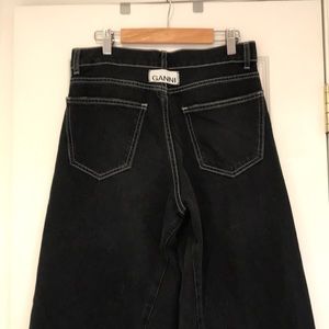 GANNI Wide Legged Denim Jean